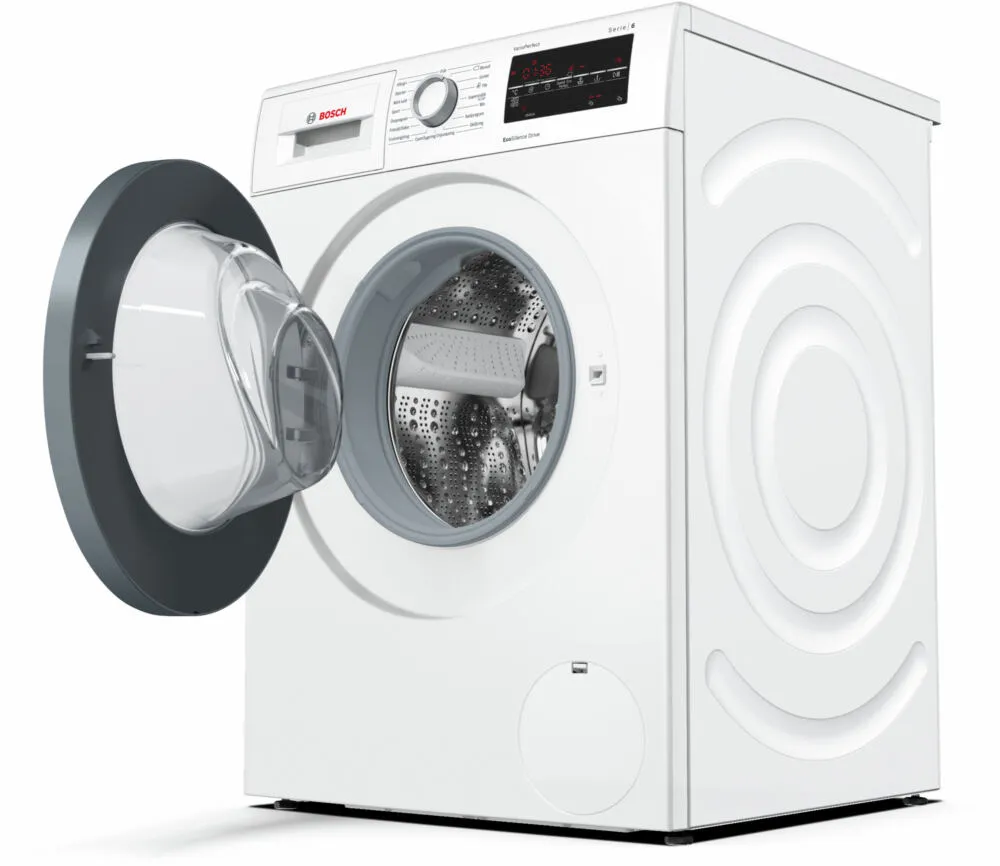 Bosch Serie 6 WAT2849SSN çamaşır makinesi Önden yüklemeli 9 kg 1400 RPM Beyaz Çamaşır Makineleri