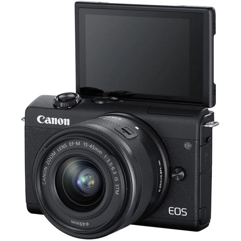 Canon EOS M200 BK M15-45 S+SB130+16GB EU 3699C040 Thumbnail 2