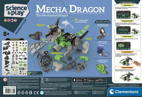 Clementoni Mecha Dragon 78782 Thumbnail 4