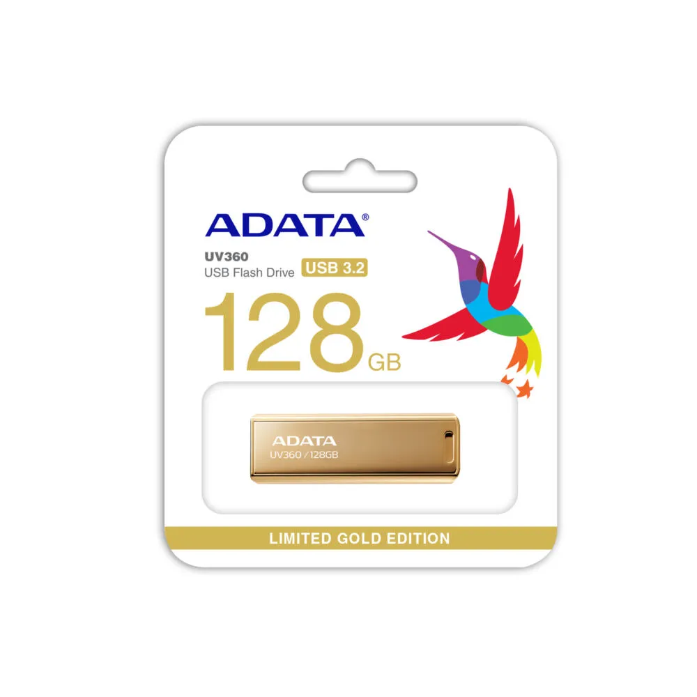 ADATA UV360 128 GB AUV360-128G-RGD USB 3.2 Flash Bellek Thumbnail 8