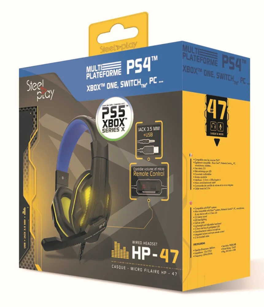 Steelplay HP47 JVAMUL00136 Oyuncu Kulaklığı Thumbnail 3