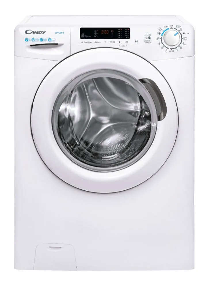 Candy Smart CS 1492DE/1-S çamaşır makinesi Önden yüklemeli 9 kg 1400 RPM Beyaz Çamaşır Makineleri