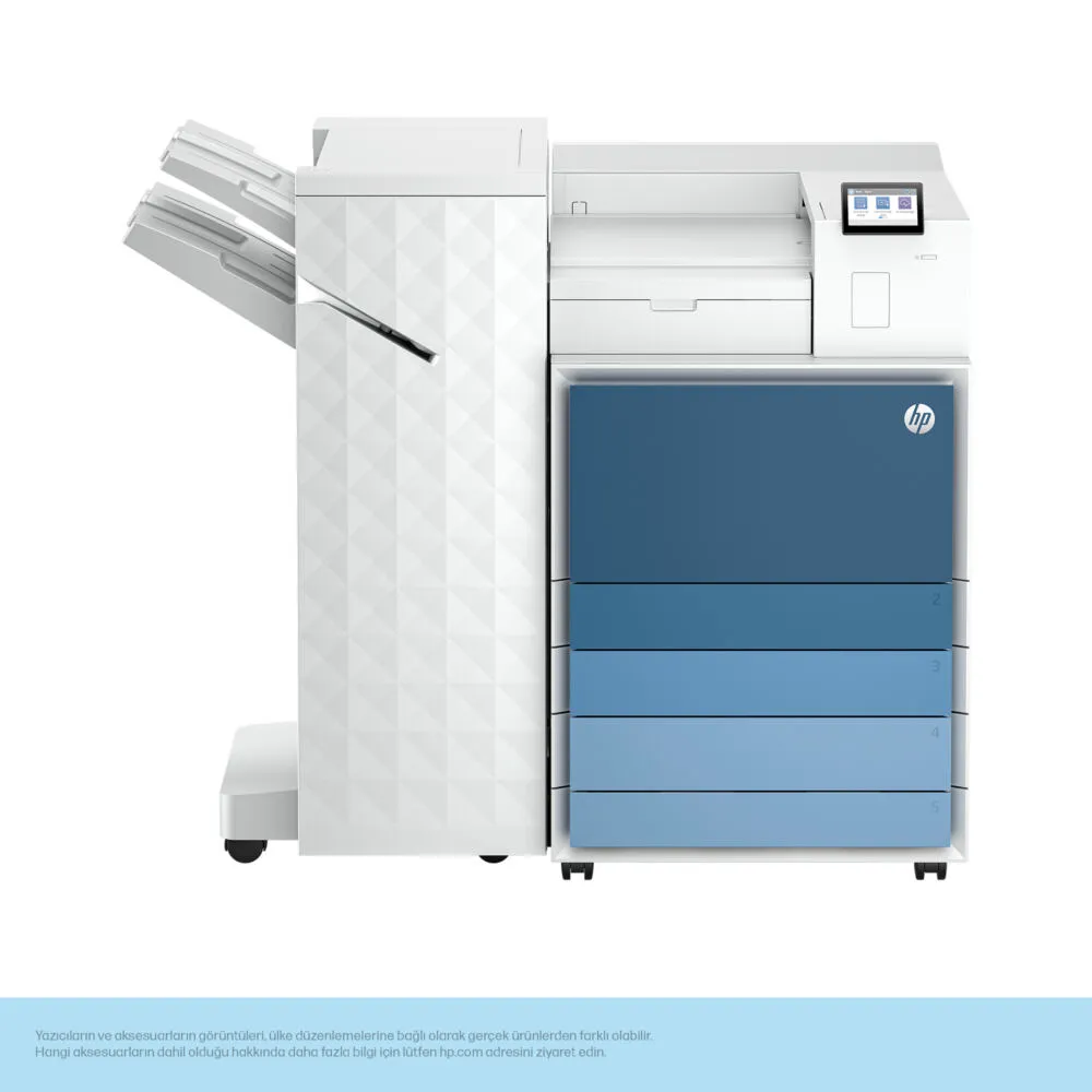 HP LaserJet Enterprise 8501x+ Siyah beyaz Yazıcı AQ1E4A Thumbnail 8