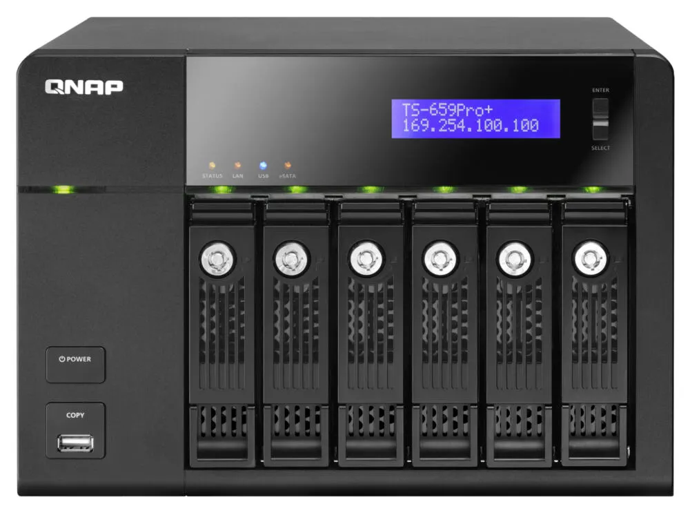 QNAP TS-659 Pro+ 1 GB TS-659 PRO+/12TB Thumbnail 3