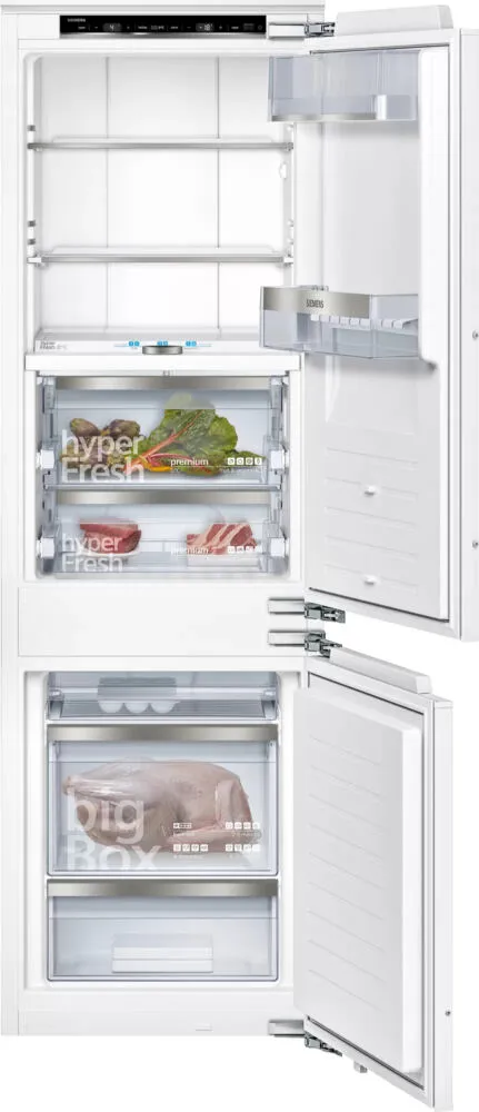 Siemens iQ700 KI84FPFE0 donduruculu buz dolabı Ankastre 233 l Beyaz Buzdolabı