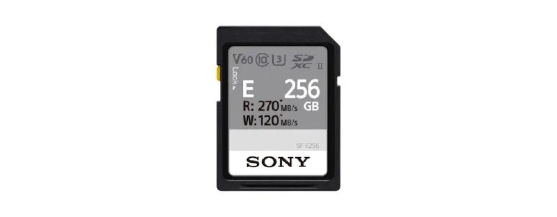 Sony SF-E256 256 GB SDXC UHS-II Sınıf 10 Hafıza Kartı