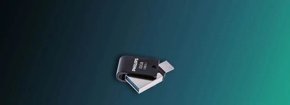 Philips FM32DC152B/00 32 GB PHUSB32G2IN1OTGGU3C Type-C USB 3.2 Flash Bellek Thumbnail 2