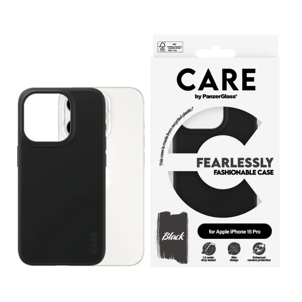 PanzerGlass CARE™ by PanzerGlass® Case Black iPhone 15 Pro 1430 Thumbnail 3
