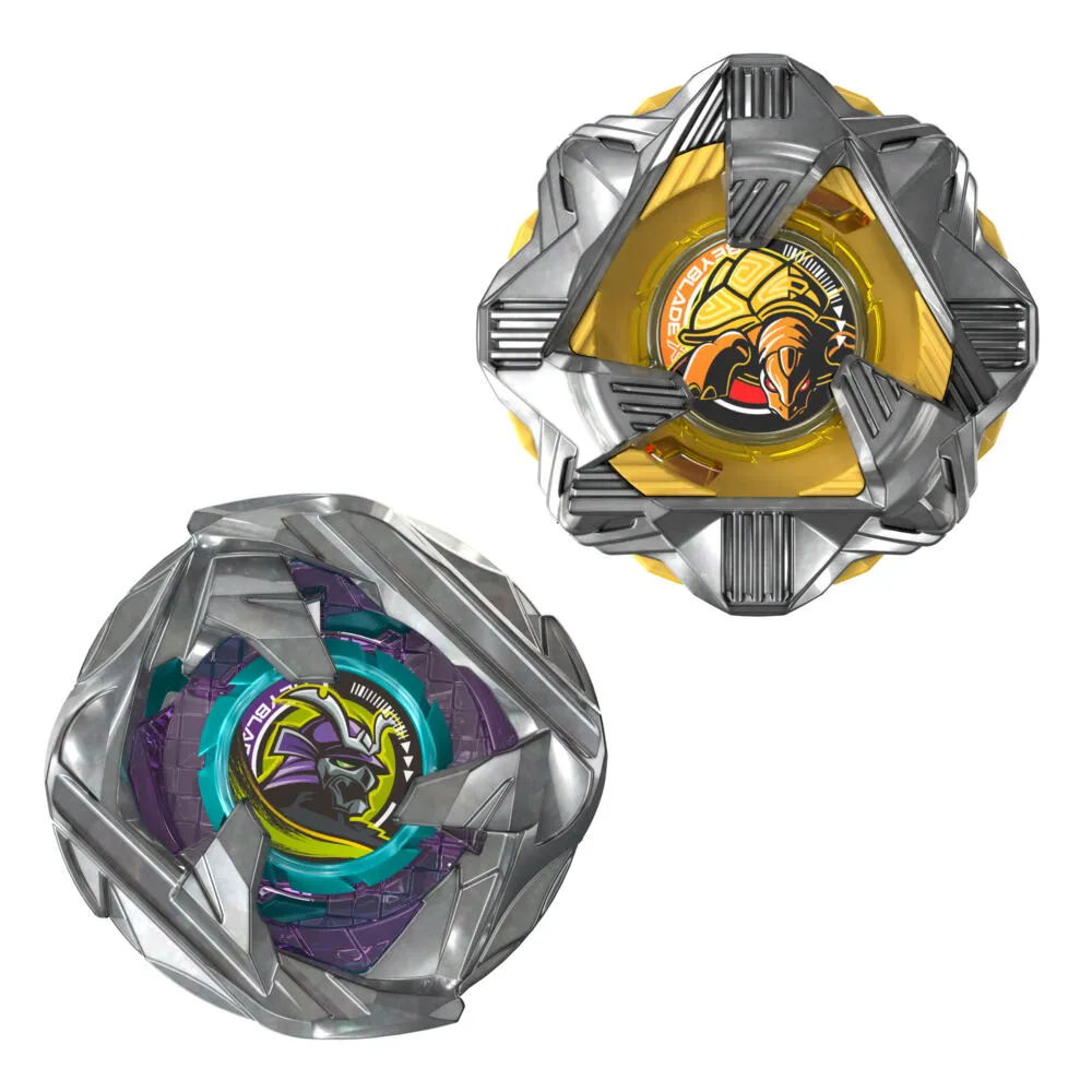 Beyblade X Calibur Samurai 6-70M BX & Obsidian Shell 3-85S BX İkili Paket Seti Aktif ve Beceri Oyuncakları