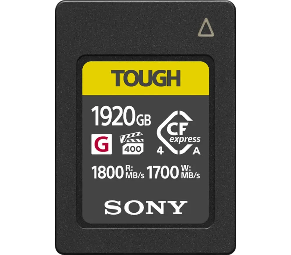 Sony CEAG1920T hafıza kartı 1,92 TB CFexpress