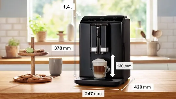 Bosch Serie 2 TIE20119 kahve makinesi Tam otomatik Espresso makinesi 1,4 l Thumbnail 3