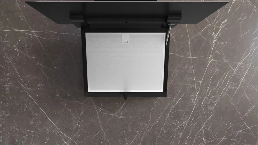 Siemens iQ300 LC67KFN60B ocak bacası Duvara monteli Siyah 431 m³/Saat Thumbnail 5