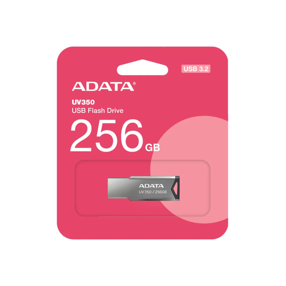 ADATA UV350 AUV350-256G-RBK 256 GB USB 3.2 Flash Bellek Thumbnail 2