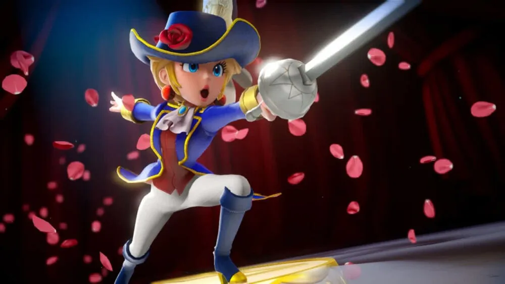 Nintendo Princess Peach: Showtime! standart Almanca, Flemenkçe, İngilizce, İspanyol, Fransızca, İtalyan, Japonca, Korece, Rusça Nintendo Switch Thumbnail 4