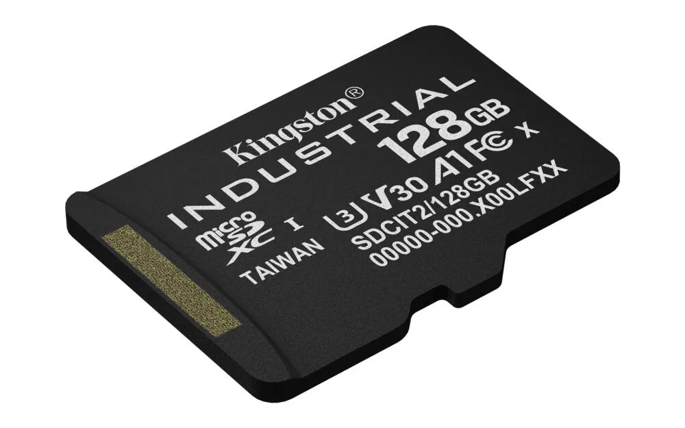 Kingston Industrial 128 GB MicroSD UHS-I Sınıf 10 RAM Bellek Thumbnail 1