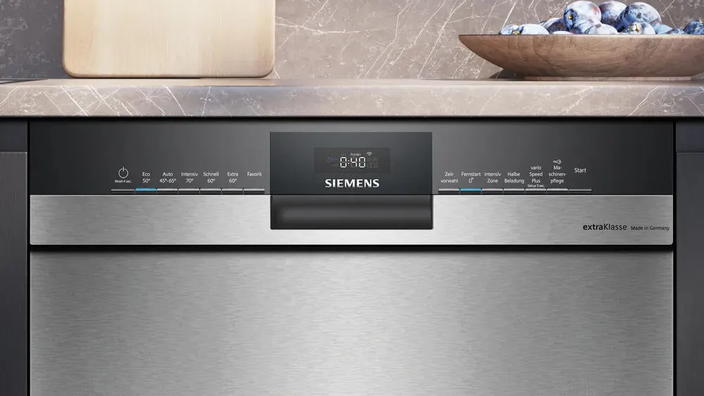 Siemens iQ300 SN43ESS3BD bulaşık makinesi Solo 13 kişilik Thumbnail 3