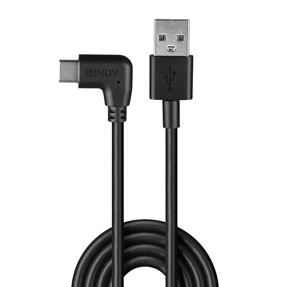 Lindy 32000 USB A to USB C (0,5 m) USB Kablosu Thumbnail 2