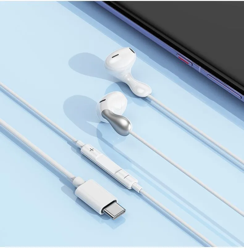 Samsung GP-OEU025RLBWY kulaklık ve mikrofonlu kulaklık Kablolu Kulak içi Aramalar/Müzik USB C Tipi Beyaz Thumbnail 1