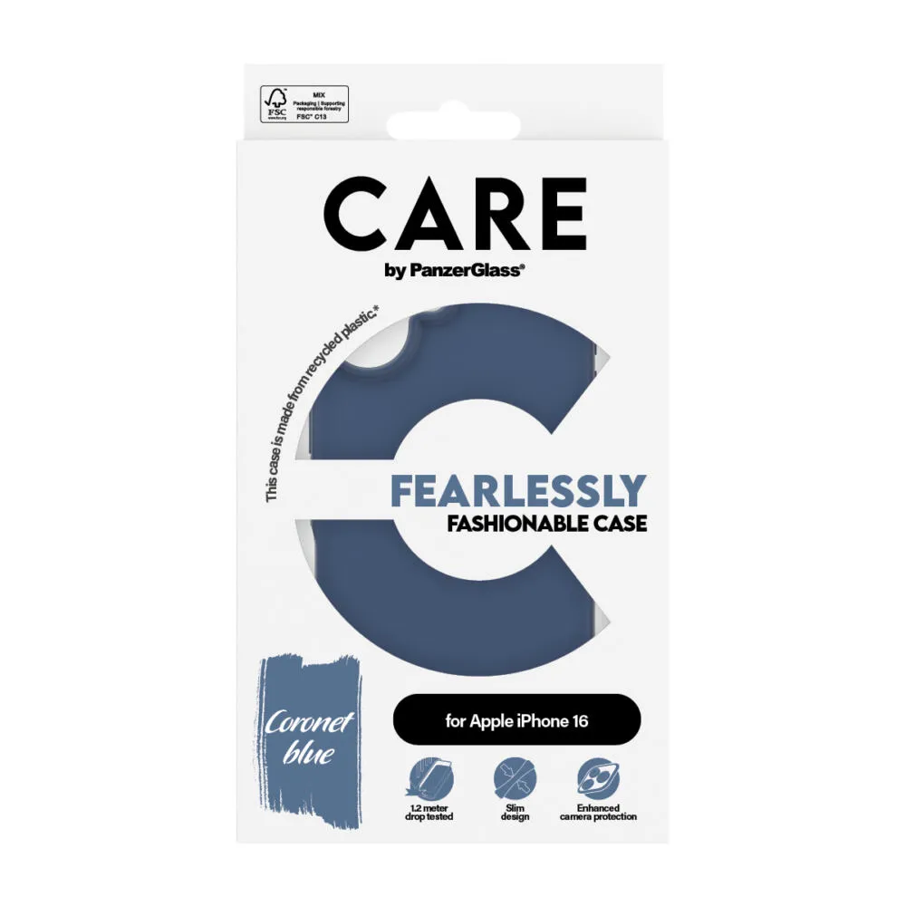 PanzerGlass CARE™ by PanzerGlass® Case Blue iPhone 16 1401 Thumbnail 3