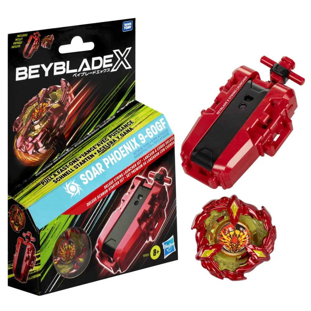 Beyblade X Soar Phoenix Deluxe Topaç Fırlatıcı Seti Thumbnail 2