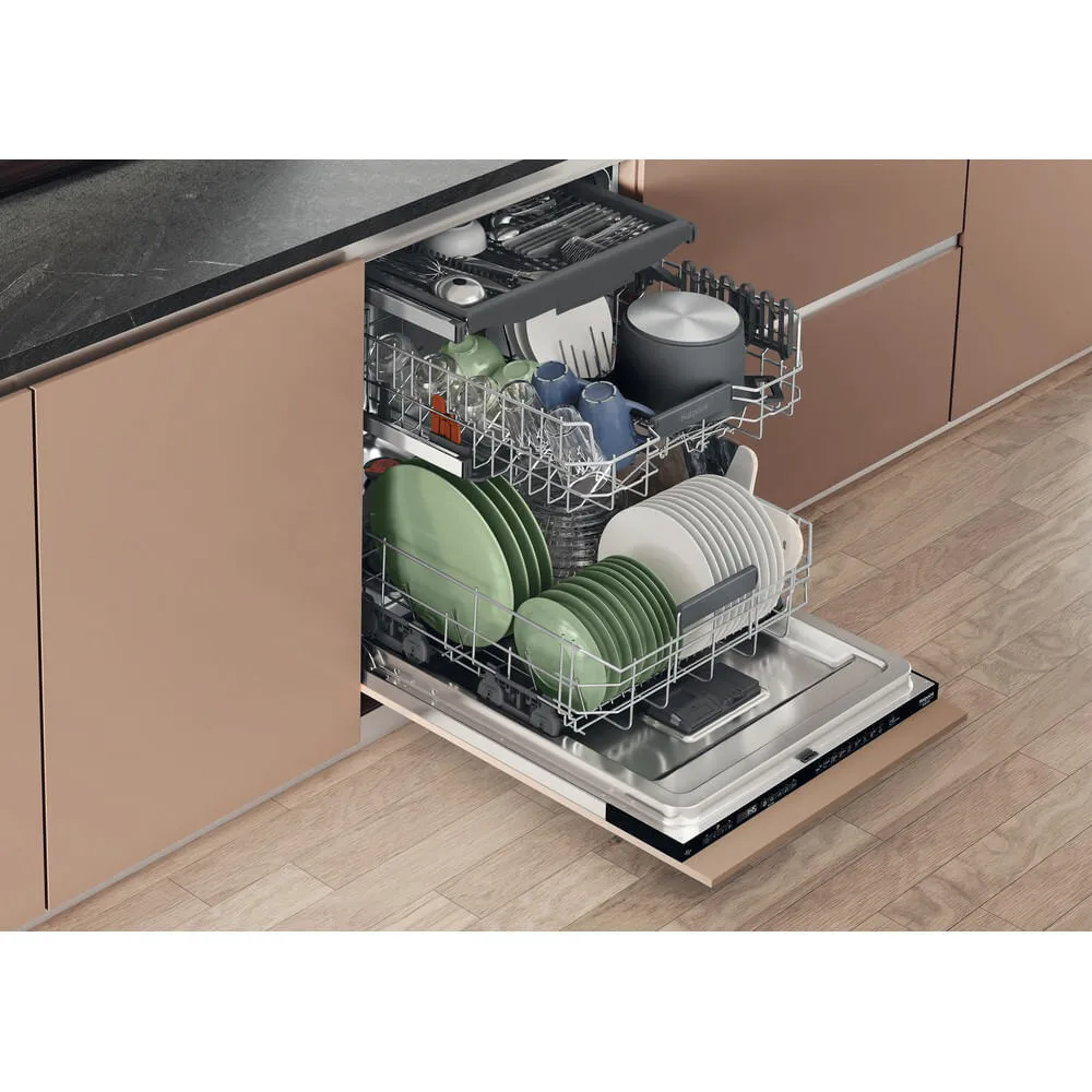 Hotpoint HA6IC16B4M6H0 869991698490 16 Kişilik 10 Programlı Ankastre Bulaşık Makinesi Thumbnail 6