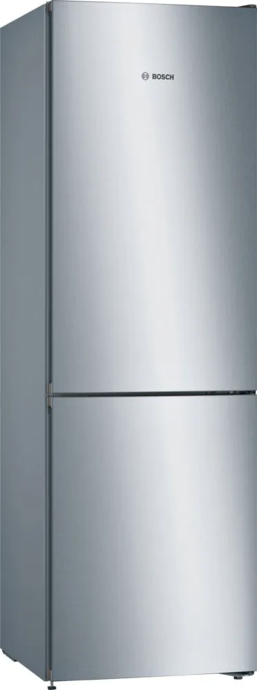 Bosch Serie 4 KGN36VLEC donduruculu buz dolabı Solo 326 l Paslanmaz çelik Buzdolabı