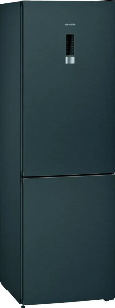 Siemens iQ300 KG36N7XEA donduruculu buz dolabı Solo 326 l Siyah Buzdolabı
