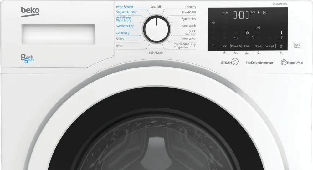 Beko WDER8540421W Thumbnail 6