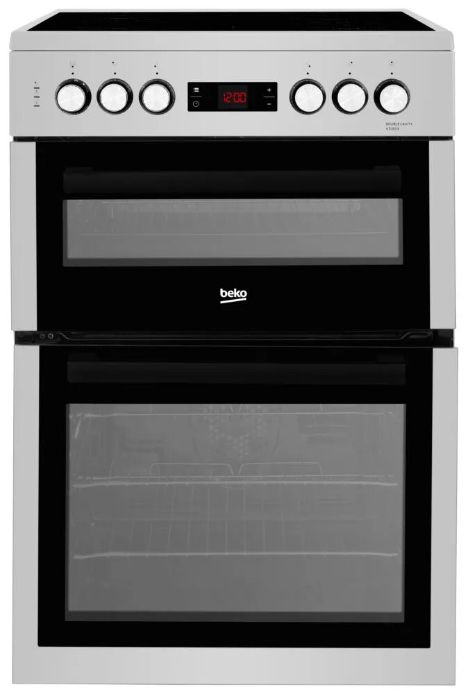 Beko XTC653S Ocaklı fırın Bağımsız ocak Elektrik Seramik Gümüş