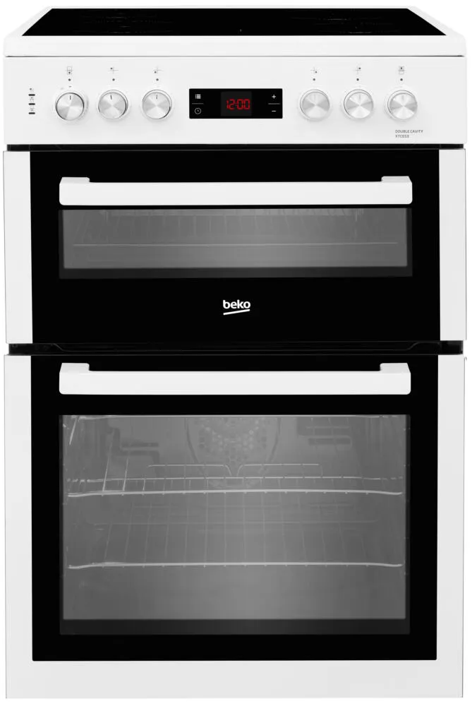 Beko XTC653W Ocaklı fırın Bağımsız ocak Elektrik Seramik Beyaz