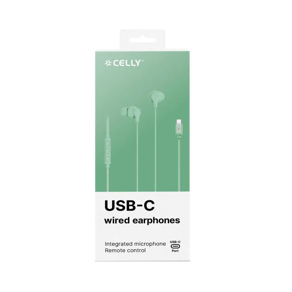Celly UP1600TYPECGN Kulak İçi Kulaklık Thumbnail 5