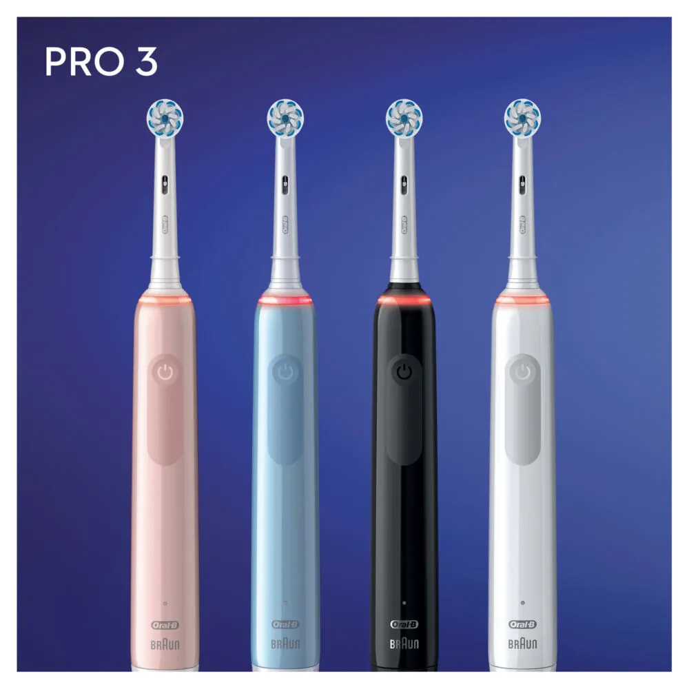 Oral-B Pro 3 3500 Yetişkin Beyaz Thumbnail 6