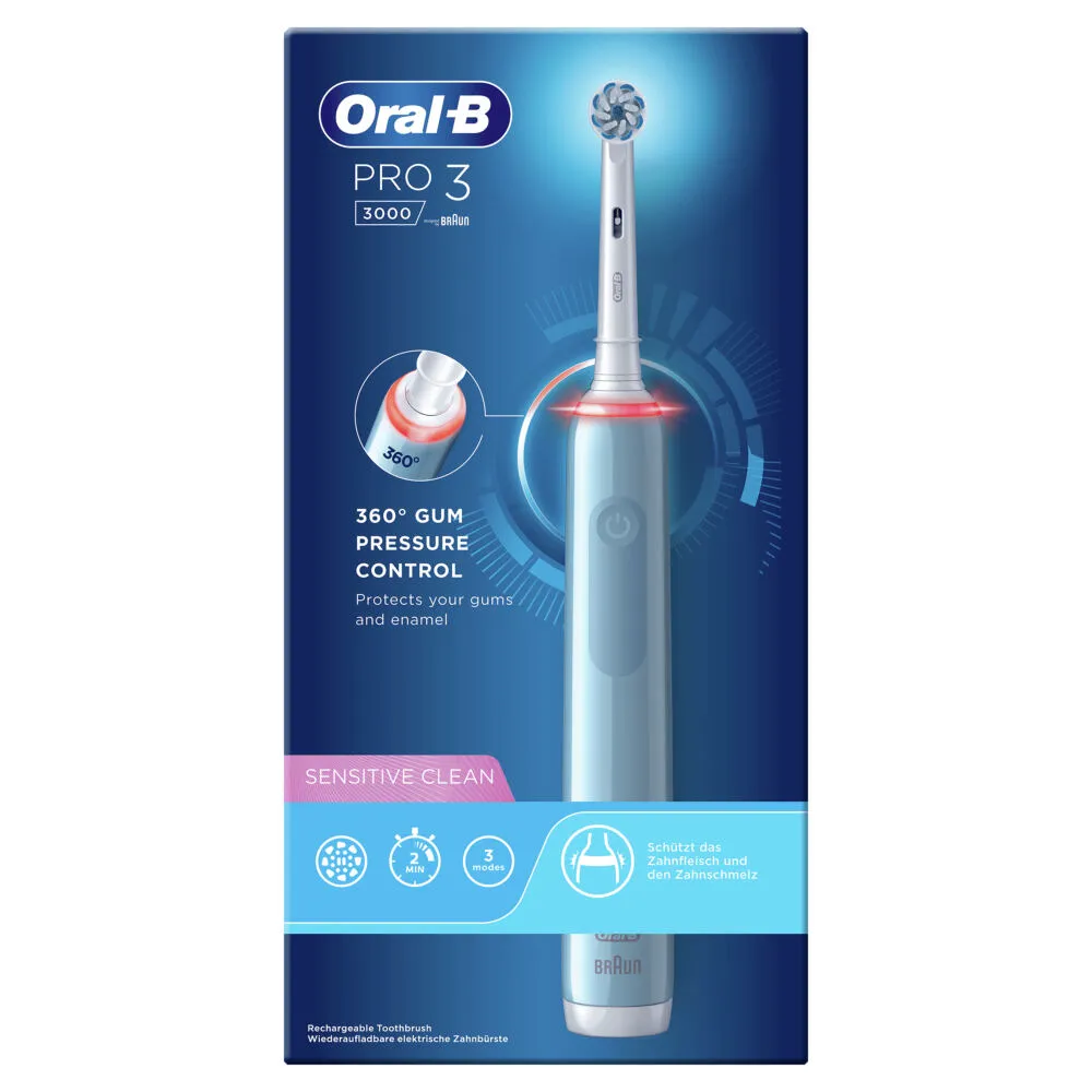 Oral-B 80332159 elektrikli diş fırçası Yetişkin Mavi Şarjlı Diş Fırçaları