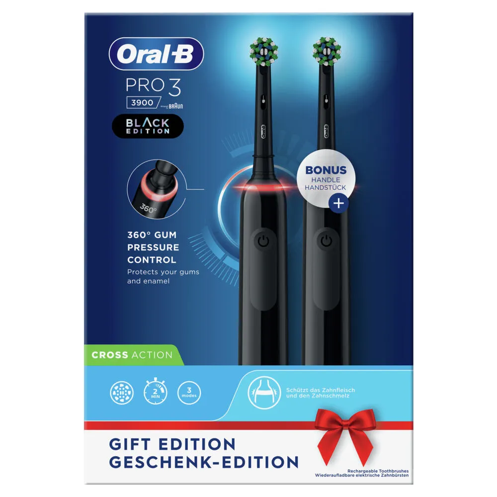 Oral-B Pro 3 3900 Yetişkin Titreşimli diş fırçası Thumbnail 1