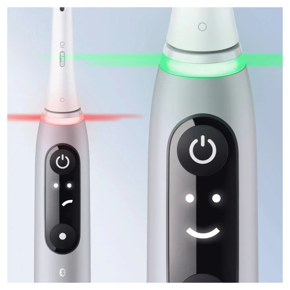 Oral-B iO 80351524 elektrikli diş fırçası Yetişkin Titreşimli diş fırçası Gri Thumbnail 4