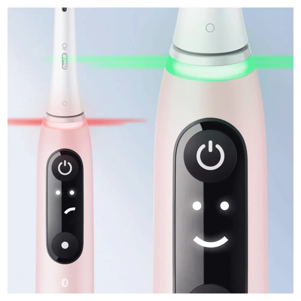 Oral-B iO 80351526 elektrikli diş fırçası Yetişkin Titreşimli diş fırçası Siyah, Mavi Thumbnail 5