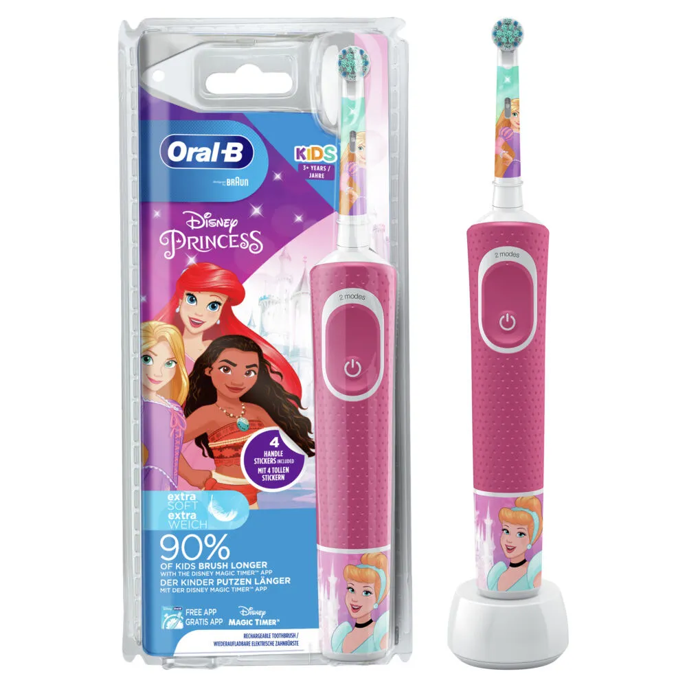 Oral-B Kids 80352176 elektrikli diş fırçası Çocuk Döner diş fırçası Çok renkli Şarjlı Diş Fırçaları