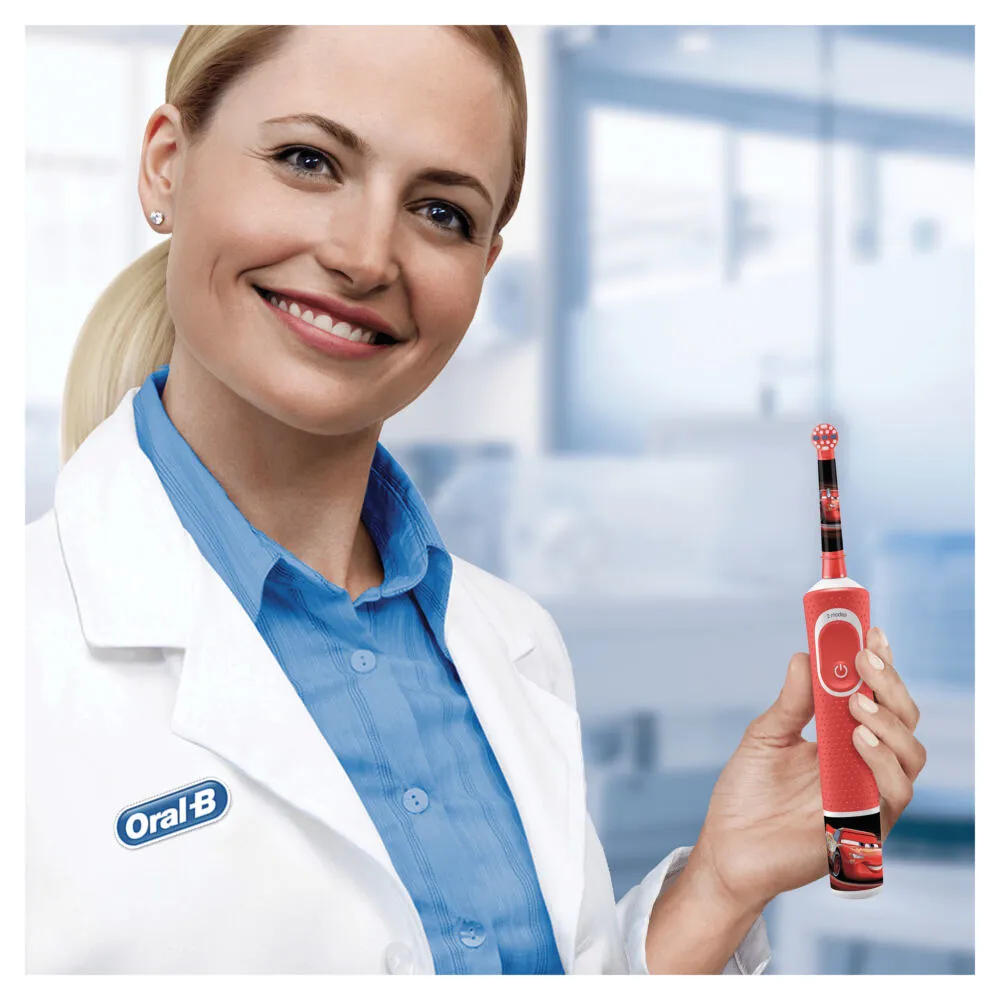 Oral-B 80337620 elektrikli diş fırçası Çocuk Titreşimli diş fırçası Kırmızı Thumbnail 7