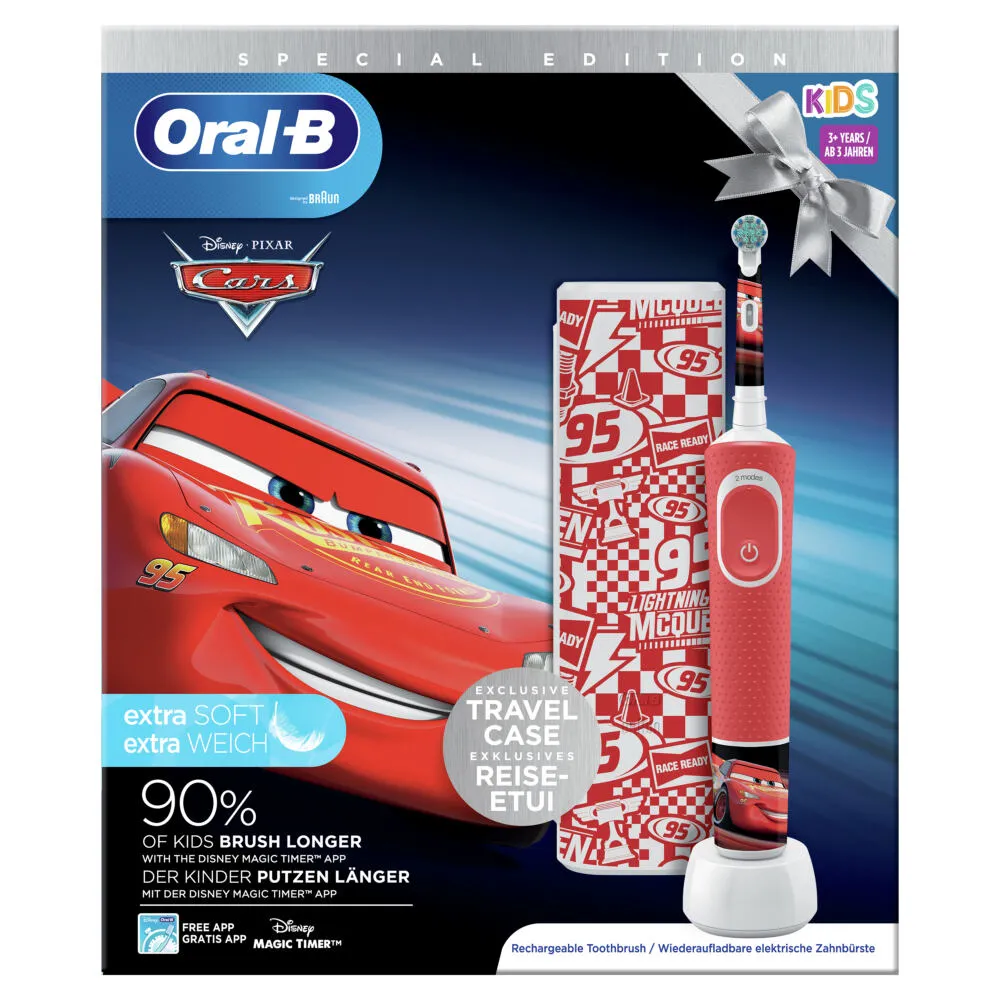 Oral-B Kids 80352500 elektrikli diş fırçası Çocuk Döner diş fırçası Çok renkli Şarjlı Diş Fırçaları