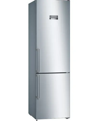 Bosch KGN397LEQ donduruculu buz dolabı Solo 368 l Paslanmaz çelik Buzdolabı