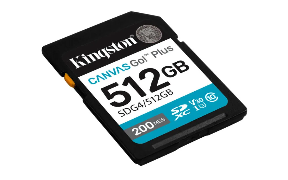 Kingston Technology Canvas Go! Plus SDG4/512GB Thumbnail 2