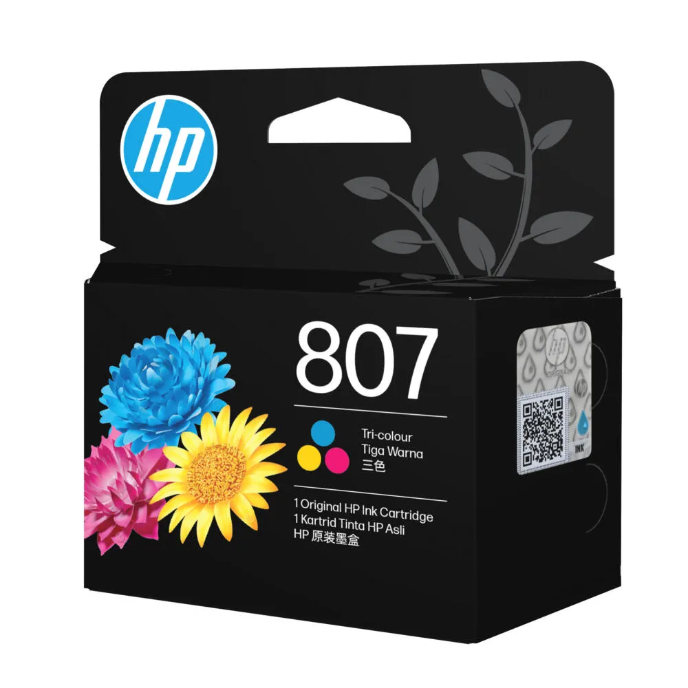 HP 807 Tri-color Original Ink Cartridge 7FP20ZZ Thumbnail 10