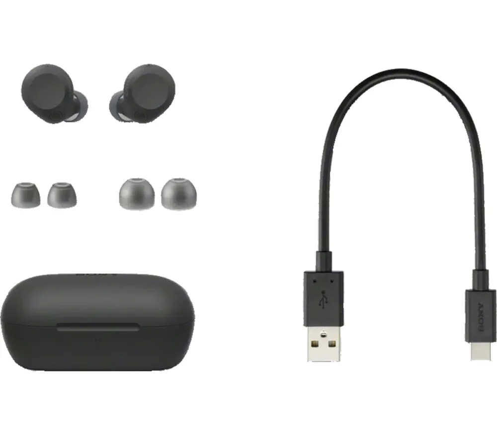 Sony WF-C710NB Kulaklık True Wireless Stereo (TWS) Kulak içi Aramalar/Müzik USB C Tipi Bluetooth Siyah Thumbnail 3