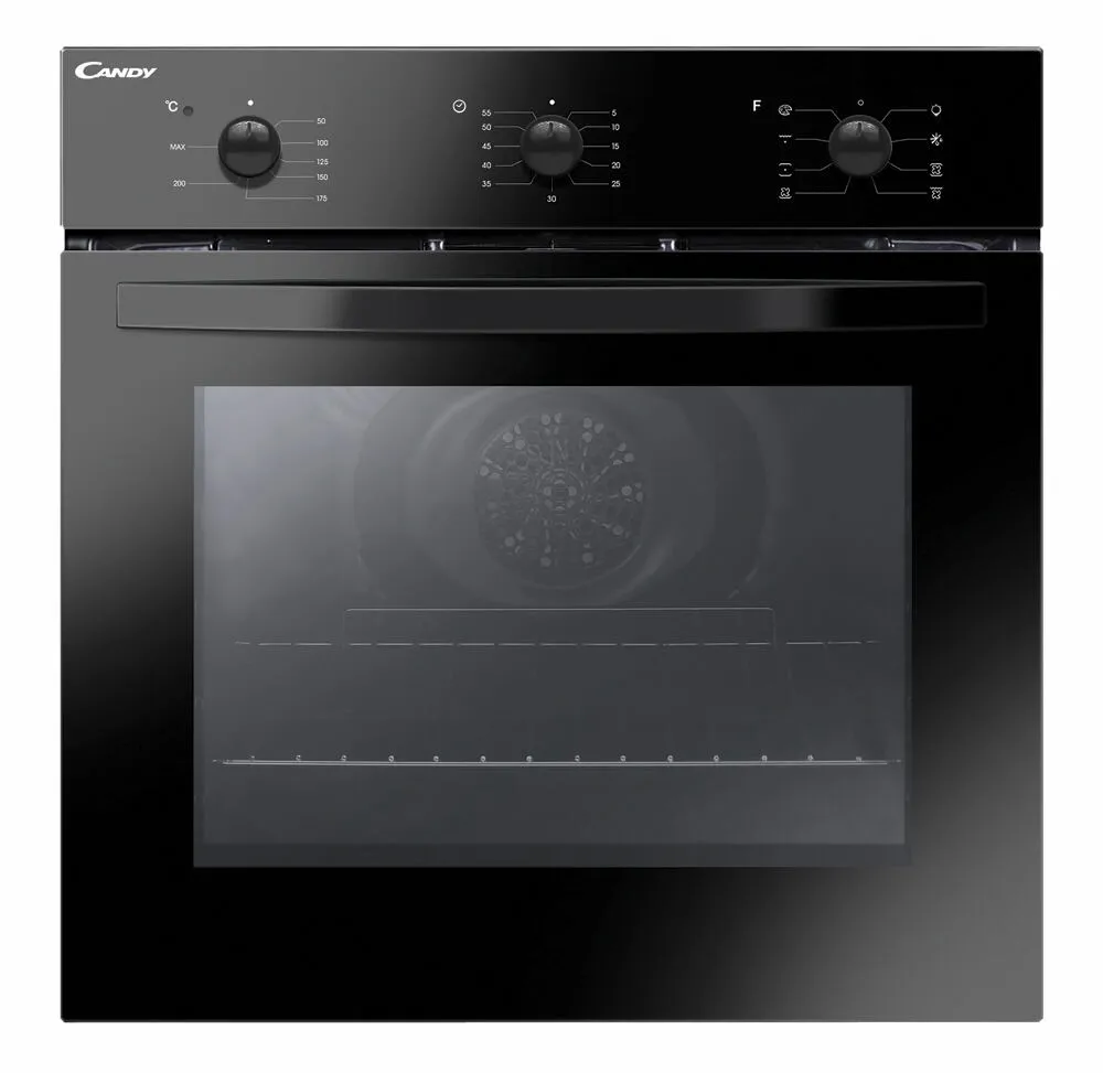 Candy Smart FCS 602 N/E 65 l Siyah Fırın