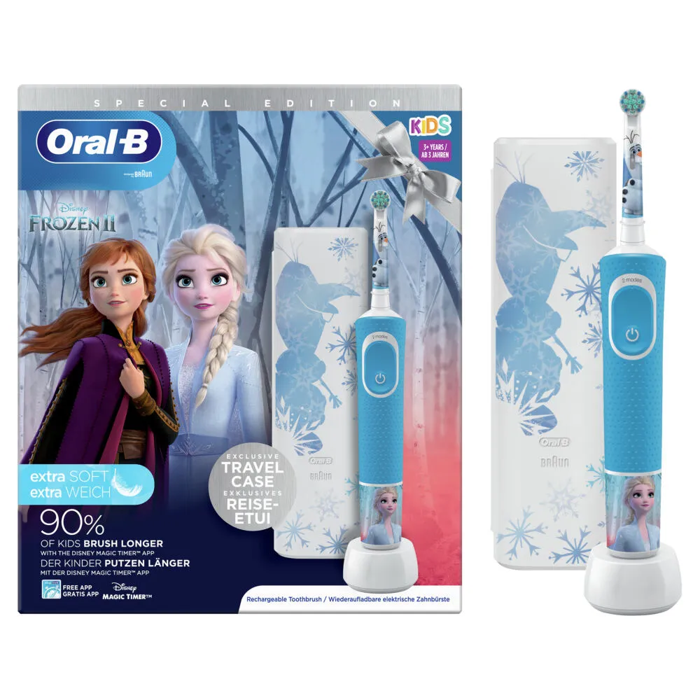 Oral-B Kids 80351761 elektrikli diş fırçası Çocuk Döner diş fırçası Çok renkli Şarjlı Diş Fırçaları