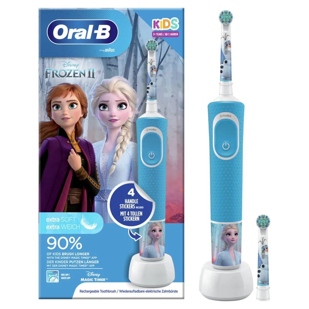 Oral-B Kids 80351764 elektrikli diş fırçası Çocuk Döner diş fırçası Çok renkli Şarjlı Diş Fırçaları