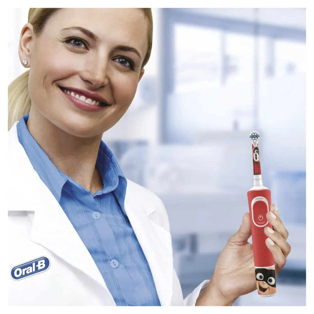 Oral-B Vitality Kids Pixar Çocuk Kırmızı Thumbnail 5