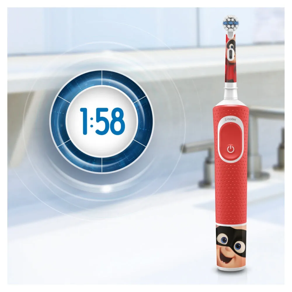 Oral-B Vitality Kids Pixar Çocuk Kırmızı Thumbnail 3