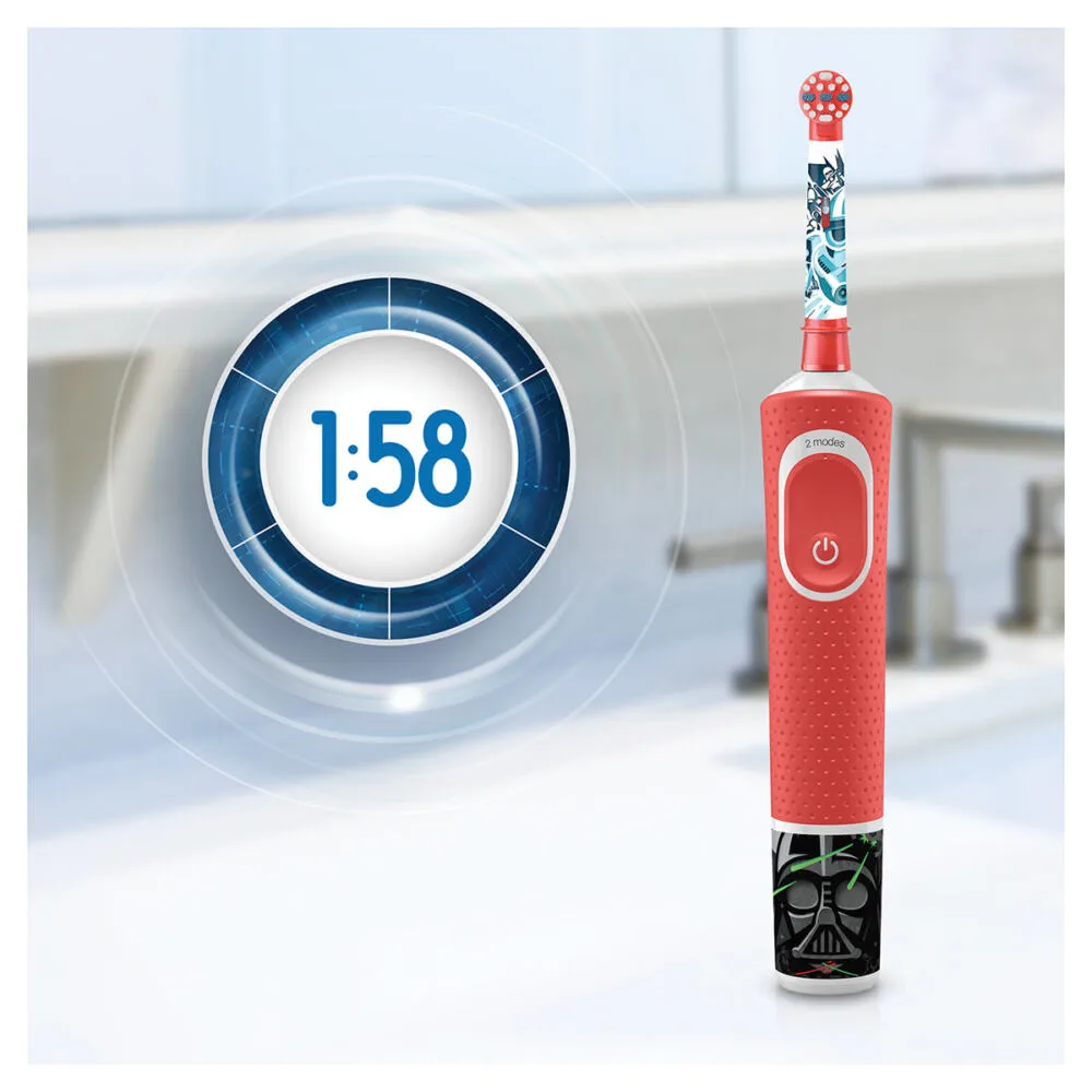 Oral-B Vitality Kids Star Wars Çocuk Kırmızı Thumbnail 3