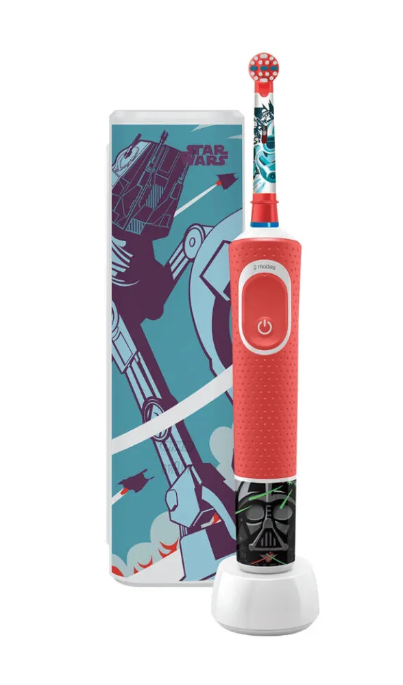 Oral-B Vitality Kids Star Wars Çocuk Kırmızı Şarjlı Diş Fırçaları